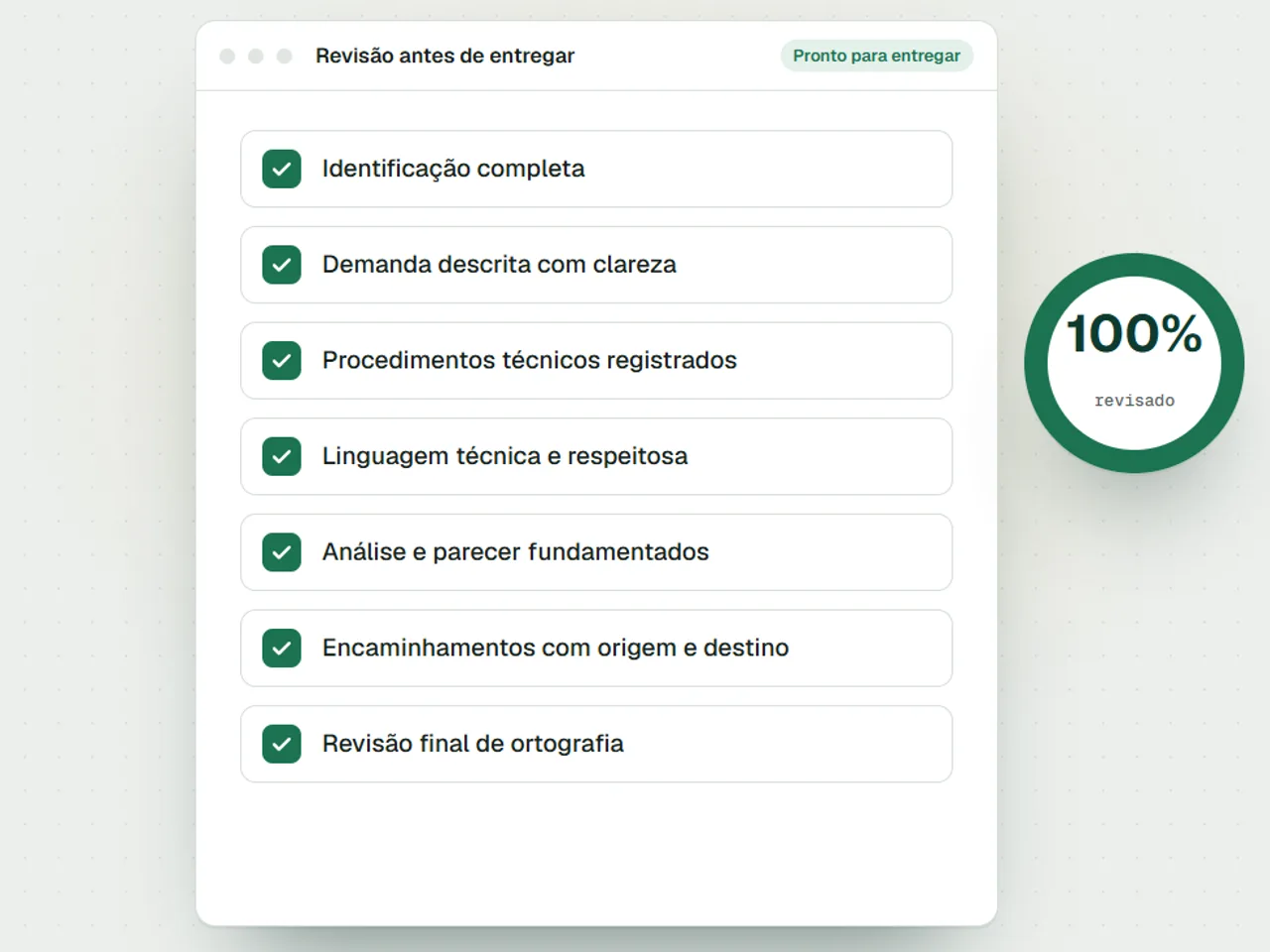 Ilustração do Checklist do Documento Seguro