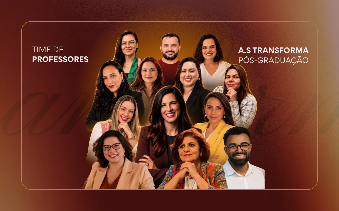 Time de professores da pós-graduação A.S Transforma.
